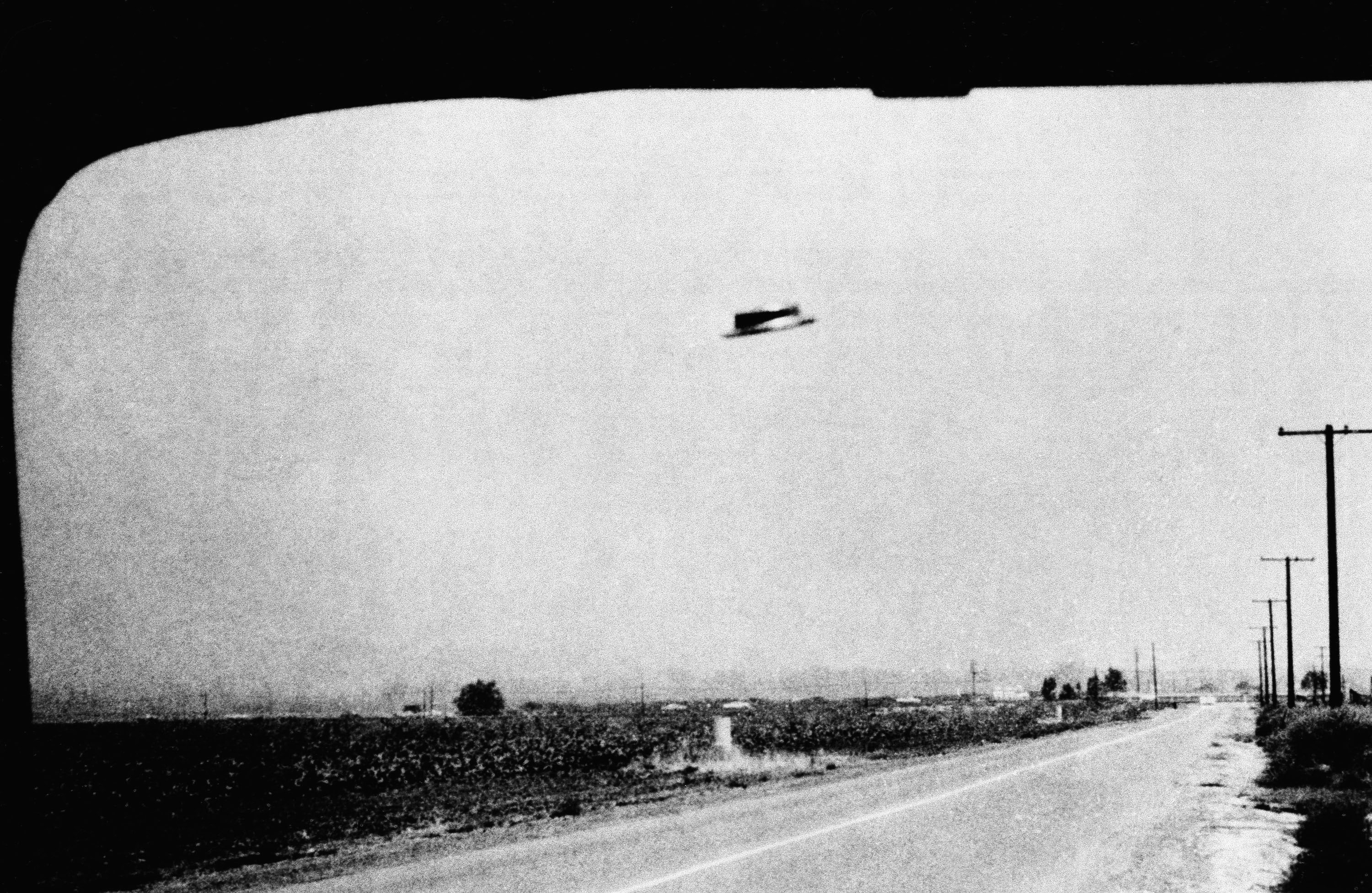 unidentified flying object, Santa Ana California, 1965