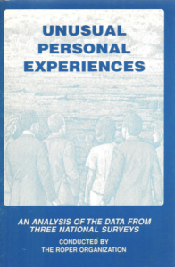 cover of unusual personal experiences, an analysis of the data from three national surveys by the roper organization